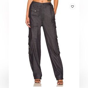 EB DENIM Black Cargo Pants